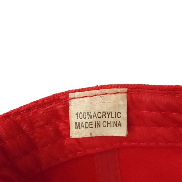 Ohio State Embroidered Logo Buckeyes Flat Short Brim Snapback Cap Baseball Hat - Picture 8 of 13